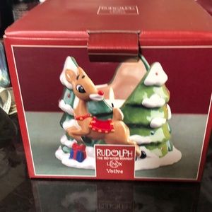 Rudolph the red nosed Reindeer Lenox Votive